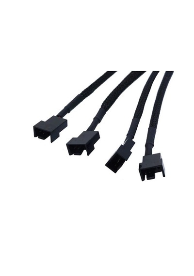 Sata Fan Power Kablosu 4 Port Y Pin Pwm Çoklayıcı Fan Kablosu