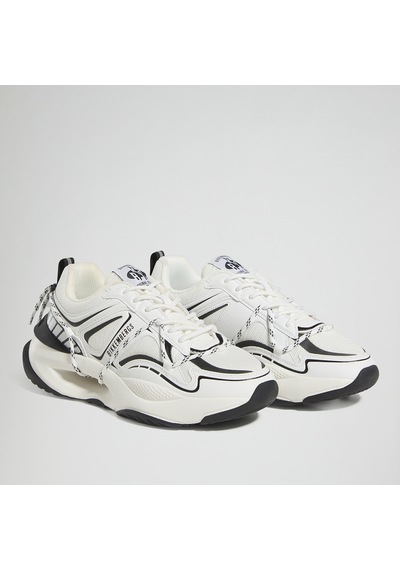 Sneaker Günlük Erkek 27118/cp A Bkku Bikkembergs 64029996 Suede White/tec White Suede White/tec White