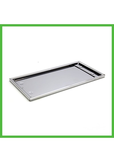 Vaveni Dikdörtgen Krom Plakalık Araba Plaka Altlığı 30x16cm Arz