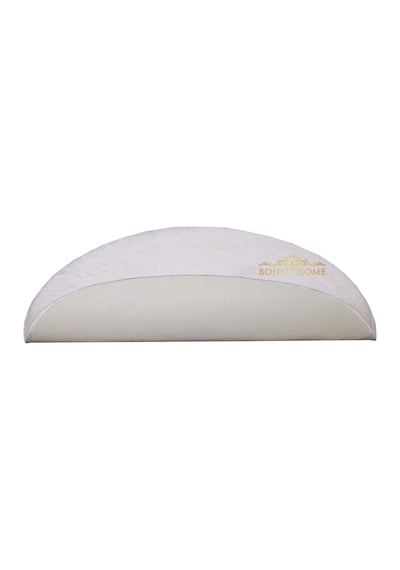 Bonny Home Elite Beyaz 100x100 Cm Yuvarlak Peluş Banyo Paspası Ka Beyaz