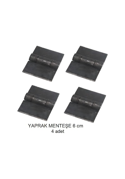 Karasör Çelik Yaprak Menteşe 6 Cm 4 Adet