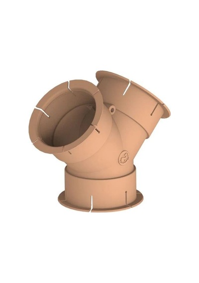 Whale Y Parça 65 Mm Havalandırma Kanal Bağlantısı