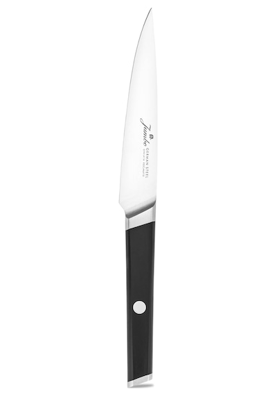 Jumbo Katana Standlı 6 Parça Siyah Bıçak Seti Şeffaf