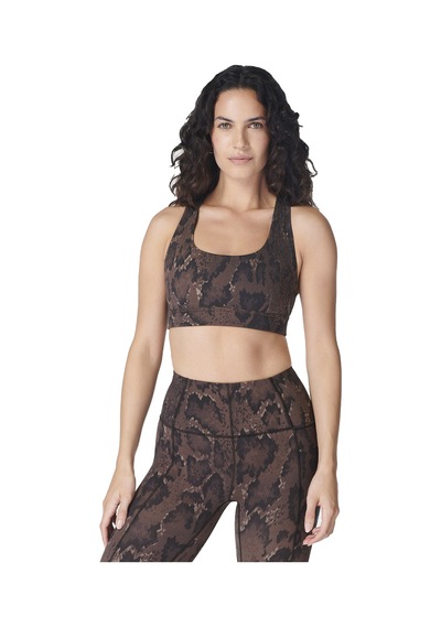 Sweaty Betty Sweaty Betty Super Soft Reversible Kadın Kahverengi Yoga Bra 44052 Kahve