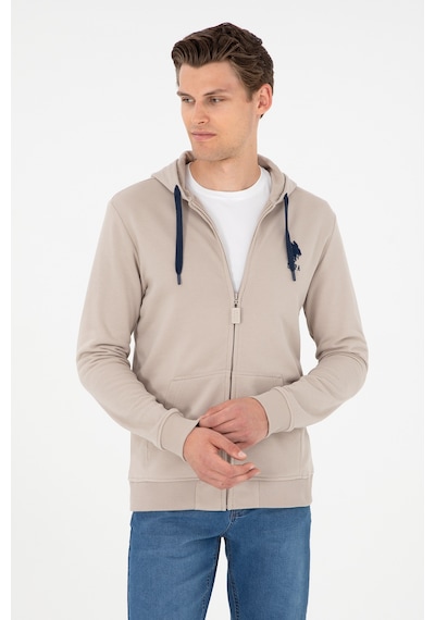 U.s. Polo Assn. Erkek Taş Sweatshirt 50289028-vr049 Taş