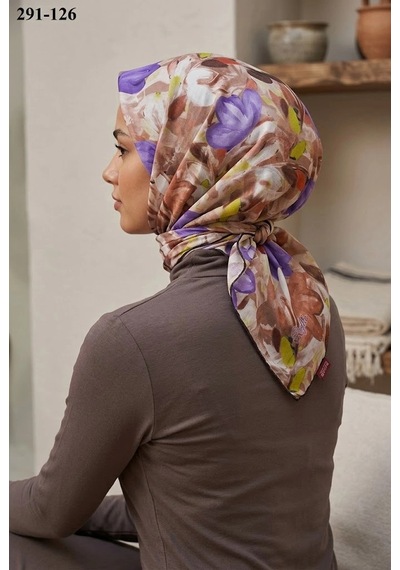 Rozella Eşarp Rozella Soft Pamuk Eşarp 291-126 Çok Renkli