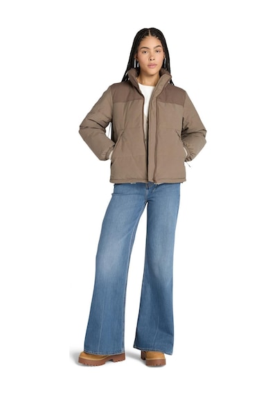 Timberland Welch Mountaın Synthetic Insulated Puffe Kadın Ceket Tb0a2qz3bk01 Kahverengi