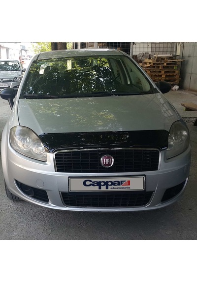 Cappafe Fiat Linea Ön Kaput Koruma Rüzgarlık 4Mm Abs 2007-2018