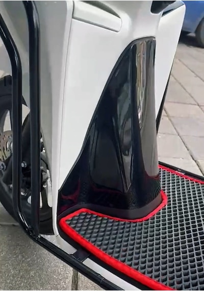 Honda Dio Tank Pad Ve Grenaj Kaplama 3 Parça Siyah