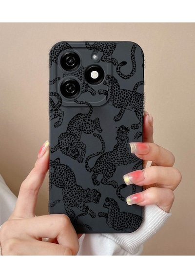 Tecno Spark 10 Pro İle Uyumlu Siyah Kılıf Üzerine Uv Baskılı Desenli Telefon Kılıfı Şık, Dayanıklı Ve Hafif Koruma Kılıfı Özel Tasarım İle Estetik Görünüm Jaguar Tecno Spark 10 Pro İle Uyumlu Siyah Kılıf Üzerine Uv Baskılı Desenli Telefon Kılıfı Şık, Dayanıklı Ve Hafif Koruma Kılıfı Özel Tasarım İle Estetik Görünüm Jaguar