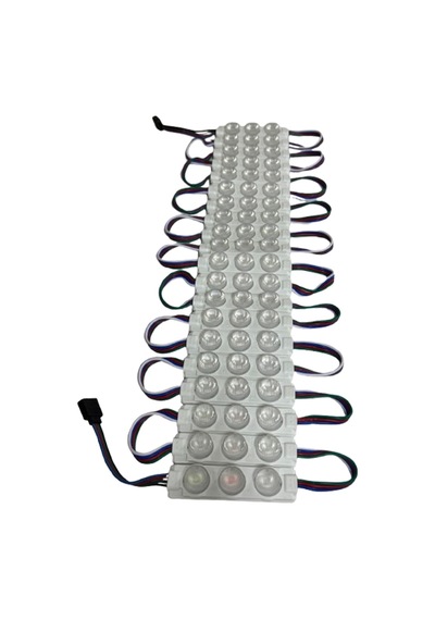 Akvaryum Mutfak Dolap Ayna Modül Led Aydınlatma Rgb Işık Mercekli Vitrin Tezgah Mağza Ürün Gösteri 3w Dc 12v RGB
