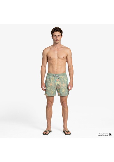 Billabong Vacay Lb Erkek Yeşil Deniz Şortu Ebyjv00159