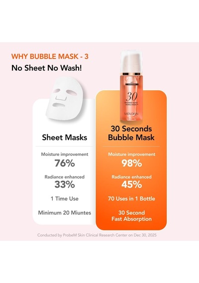 Lift 30 Seconds Quick Bubble Maske