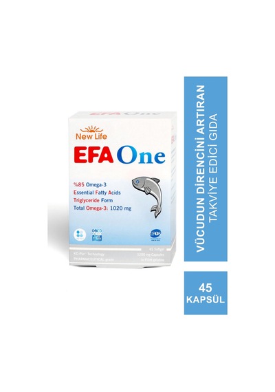 New Life Efa One 1200 Mg 45 Kapsül