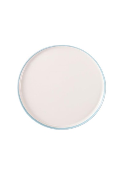 Porland Ruby Doğa Mavi Düz Tabak 27 Cm Mavi
