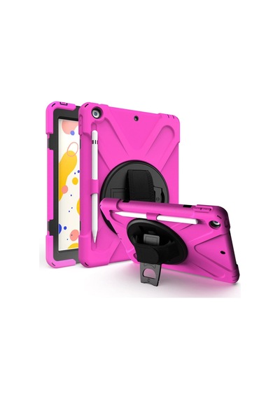 Apple Uyumlu iPad 5 Air 9.7 Kılıf Amazing Tablet Kapak - Pembe Tdrtr