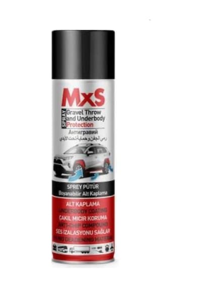 Mxs Pütür Sprey Siyah 500 Ml Yeni Formül