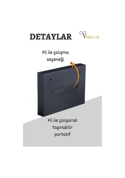 Led Message Light Box 96 Harfli Dekoratif Led Işıklı Mesaj Panosu 30 22 Cm Usb Ve Pilli