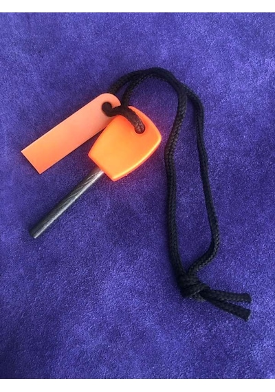 Magnezyum Çubuğu Turuncu - Ateş Başlatıcı Magnezyum Çubuk Çok Renkli