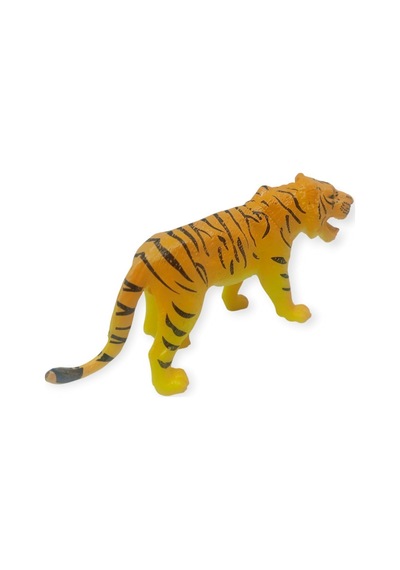 Hayvan Figürleri - Vahşi Hayvanlar 12 Cm - Turuncu Kaplan Hayvan