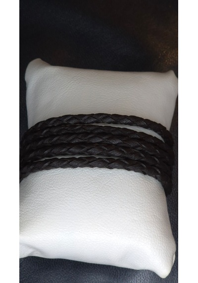 Hakiki Deri Yuvarlak El Örgüsü 4 Mm 1 Metre Keçi Derisi Takı Ve Aksesuar İpi Dıy Kolye Yapım İpi Kahverengi 07 Hakiki Deri Yuvarlak El Örgüsü 4 Mm 1 Metre Keçi Derisi Takı Ve Aksesuar İpi Dıy Kolye Yapım İpi Kahverengi 07