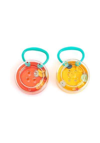 Baby Toys Düğme Çıngırak 2'li BYT-4118 Çok Renkli