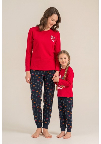 Rolypoly Be Happy Everyday Anne Kız Kırmızı Uzun Kol Pijama Takım Rp3932-a-v1 Rp3932-a-v1 Rolypoly Be Happy Everyday Anne Kız Kırmızı Uzun Kol Pijama Takım Rp3932-a-v1 Rp3932-a-v1