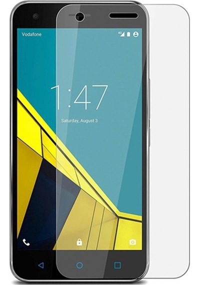 Vodafone Smart 6 Nano Kırılmaz Cam Ekran Koruyucu Şeffaf