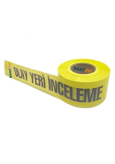 Olay Yeri İnceleme Bandı 7cmx500metre Olay Yeri İkaz Şeridi