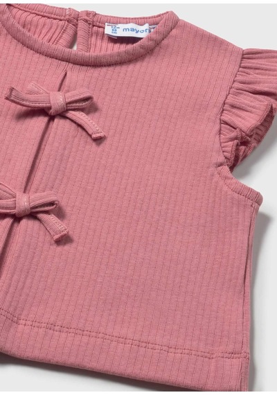 Mayoral Kız Bebek Ribana Tshirt Pembe Pembe