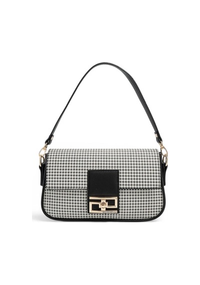 Silver & Polo Kadın Omuz & Çapraz Çantası Sp1179 Ekose-siyah