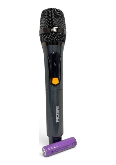 Rose Voice Hp-503 6.5'' 100watt Taşınabilir Ses Sistemi - El Tipi Telsiz Mikrofonlu