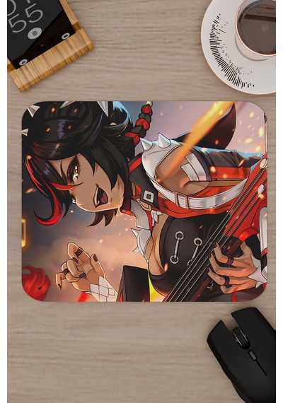 Xinyan Genshin Impact Anime Oyuncu V2 - 22x18 Gaming Mouse Pad Fare Altlığı