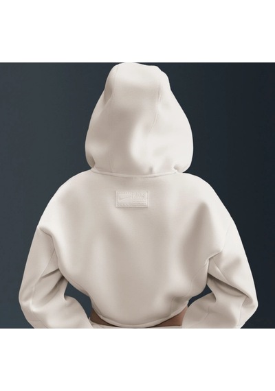 Pregame Fleece Fz Kadın Bej Sweatshirt Ekru