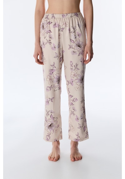 Penti Pastel Bej Petal Saten Pantolon Pijama Altı