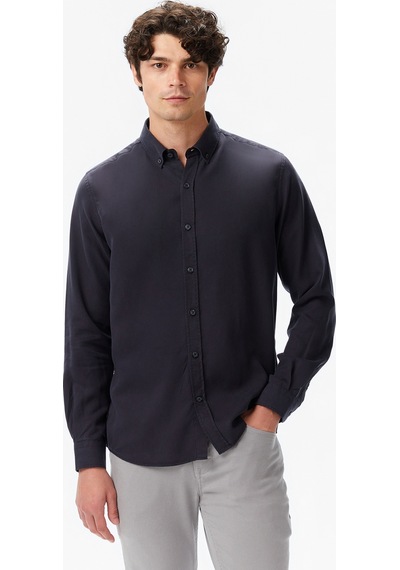 Nautica Erkek Siyah Classic Fit Gömlekdüzw57232t