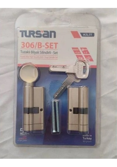 TURSAN 306/B-SET TUZAKLI BİLYALI SİLİNDİR SET