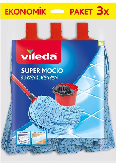 Supermocio 3 Lü Klasik Yedek Paspas
