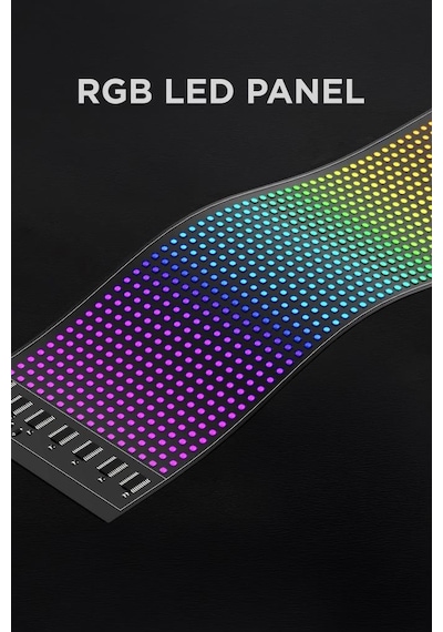 Torima Rp937 Led Matrix Panel 9x37cm Telefon Kontrollü Kayar Led Animasyon Aydınlatma
