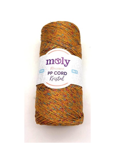 Angel Çanta Aksesuar Moly Yarn 200 Gr Simli Polyester Makrome No:1049 Diğer