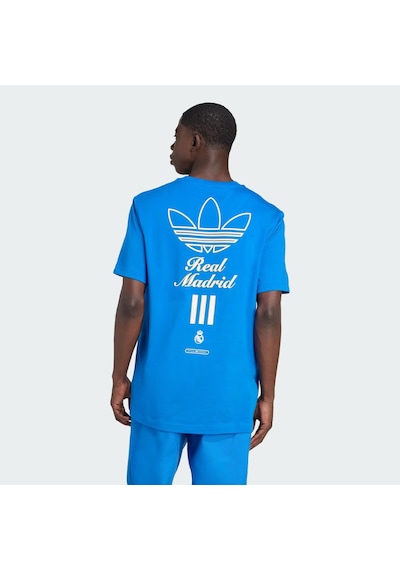 Adidas Real Madrid Terrace Icons Graphic Erkek Tişört C-adıjm2123e50a00 Mavi