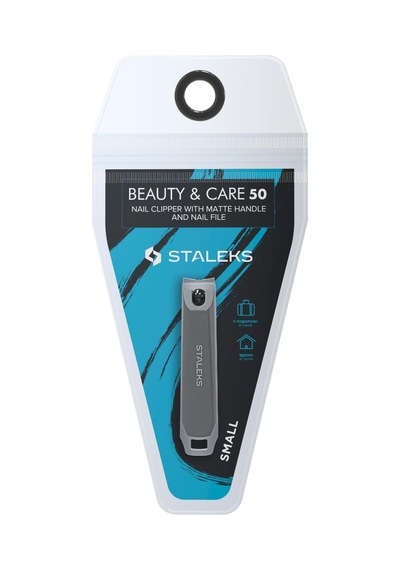 Staleks Beauty & Care 50 Mat Saplı Ve Törpülü Tırnak Makası Küçük