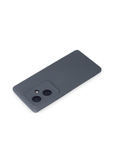 Vivo V29 Lite Uyumlu Kılıf Nano İçi Kadife Silikon - Gri