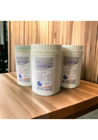 Performa Lityum Kompleks Mavi Renkli Lifli Gres 180C 1 KG