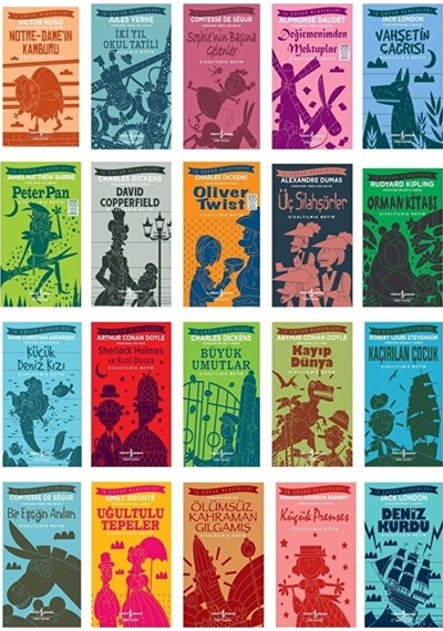 Ilköğretim Dünya Çocuk Klasikleri 20 Kitap Set