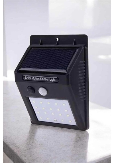 Mey İthalat Solar Güneş Enerji Panelli Sensörlü Lamba Enerji Tasarruflu