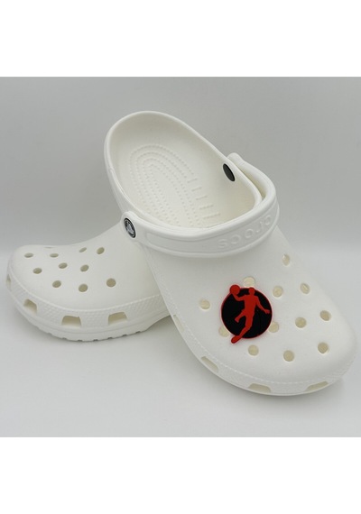 Crocs Terlik Süsü Ve Aksesuarı , Çanta Süsü Renkli Jibbitz Jordn Basket 06 Görselli Figür Aksesuarı Kırmızı-siyah Crocs Terlik Süsü Ve Aksesuarı , Çanta Süsü Renkli Jibbitz Jordn Basket 06 Görselli Figür Aksesuarı Kırmızı-siyah