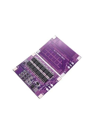 Olt 3s 40a 12.6v Balanslı Lityum Batarya Bms Mor Pcb