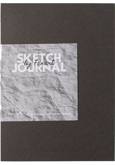Fanart Academy Sketch Journal 110 Gr 60 Yp A5 Sarı 8661