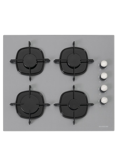 Silverline BO65P4S01 - CS5700E6S01 - 3481 Flam Gri Cam Ankastre Set